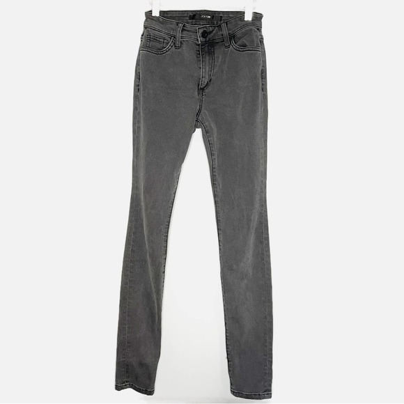 JOES JEANS THE SKINNY HIGH WAIST SKINNY JEANS IN GRAY WITH STRETCH SIZE W 24 - Picture 2 of 11